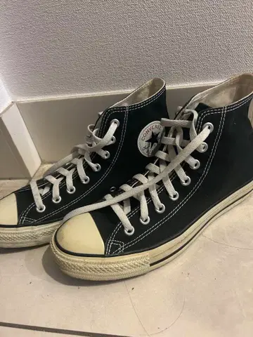 Converse All Star 하이컷 스니커즈 블랙