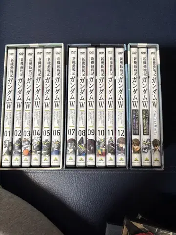 기동전사 건담 W DVD 전 12권 세트