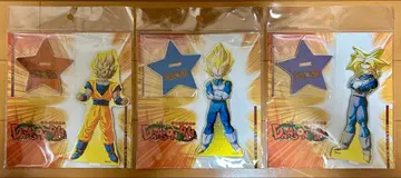 DRAGON BALL 호일 아크릴 스탠드 손오공 베지터 트랭크스