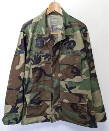 COAT WOODLAND CAMOUFLAGE PATTERN COMBAT
