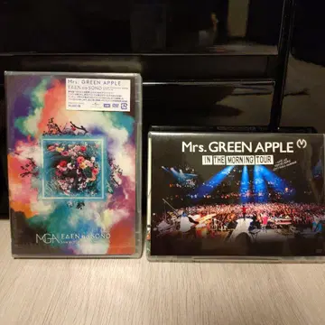 Mrs. GREEN APPLE DVD 2장 세트