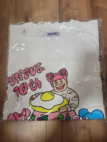 PUNYUS 10th Anniversary 티셔츠 푸뉴즈 미사용 새상품