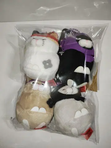 히게만주 닌자 마스코트 4종 컴플리트