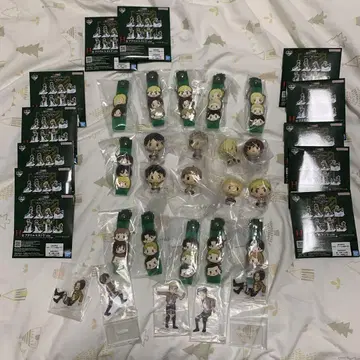 제일복권 진격의 거인 쵸코놋코 아크릴 스탠드 포콧토 참 36개