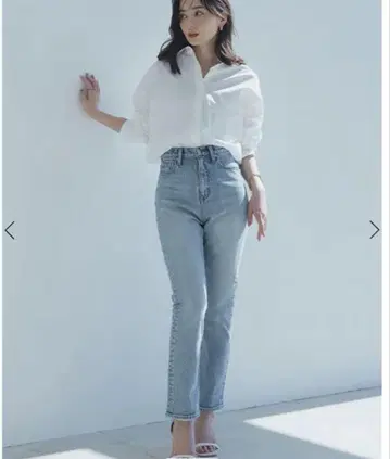 anuans Slim 스트레이트 데님 슬림 스트레이트 데님 0