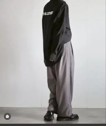 새상품급 ANIECA 그레이 치노 팬츠 아니카anieca