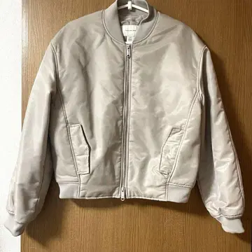 캘빈클라인 봄버 자켓 그레이