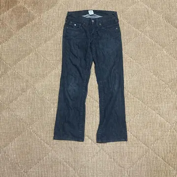 TRUE RELIGION 트루 릴리전 블랙 데님 팬츠