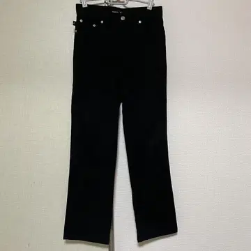 아그네스 베 00s 90s 치노 팬츠 트라우저 스트레이트 y2k 블랙