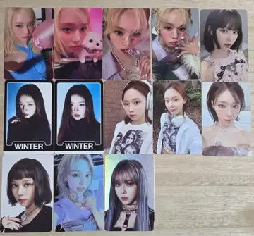 WINTER 윈터 포토카드 세트 13장 aespa 에스파