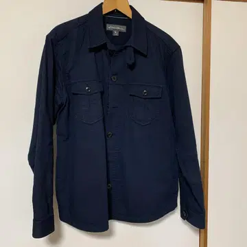 Eddie Bauer 네이비 긴팔 셔츠 M