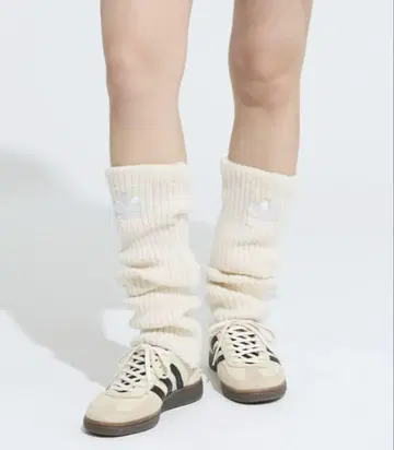 새상품 adidas originals 레그 워머 화이트 IY4643