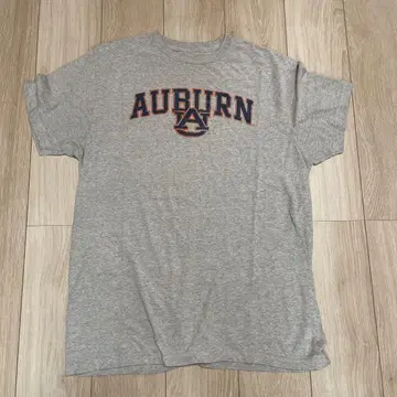 AUBURN 로고 T셔츠 그레이