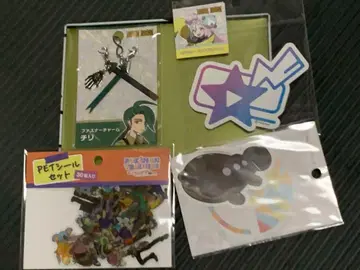 포켓몬 굿즈 4종 세트 [ 스티커/참 ]