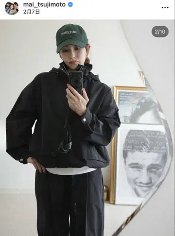 I'm in 벌룬 후드 블루종 셋업 츠지모토 마이