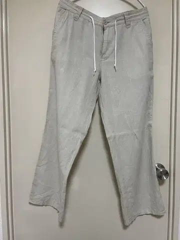TEX max 42 린넨 팬츠 아이보리