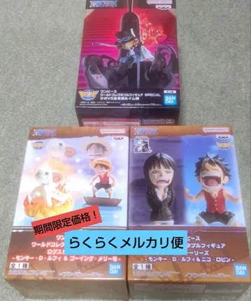 [ 기간 한정 가격 ] ONE PIECE 월드 콜렉터블 피규어 3체 세트