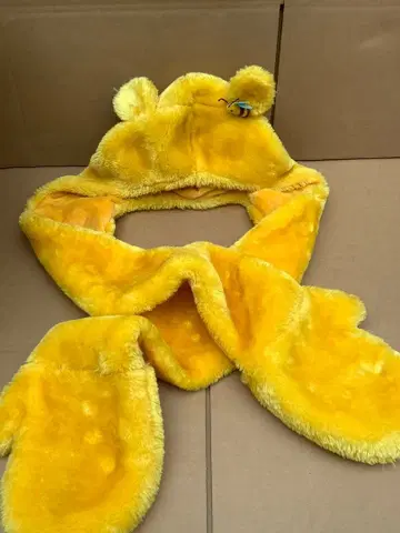 디즈니 곰돌이 푸 팬캡 모자