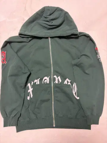 XLARGE 그린 후드티 L