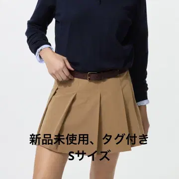 유니클로 플리츠 스코트 S