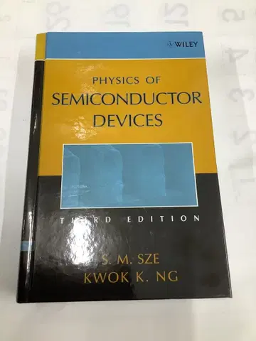 Physics of Semiconductor Devices 제3판
