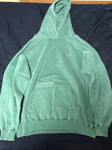 XLARGE 그린 후드티 XL