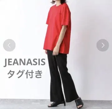 JEANASIS 백 슬릿 플레어 팬츠 M 사이즈
