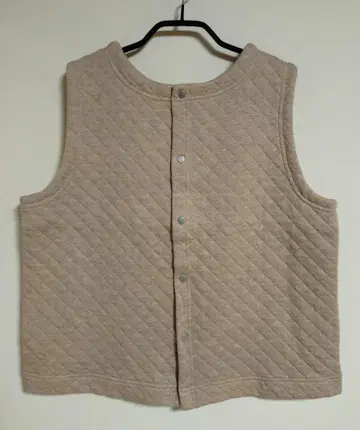 미사용 NATURAL LAUNDRY 멜란지 퀼트 2way 베스트