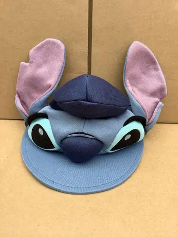 디즈니 스티치 귀 달린 팬캡 캡 모자