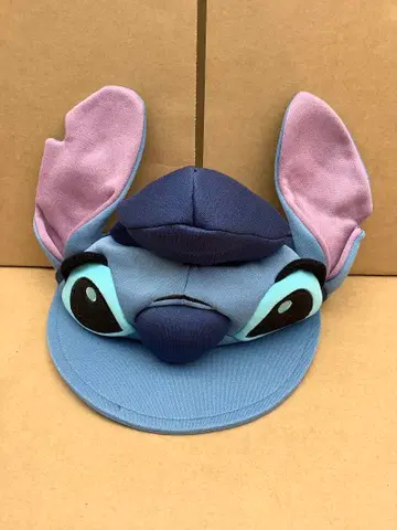 디즈니 스티치 귀 달린 팬캡 캡 모자
