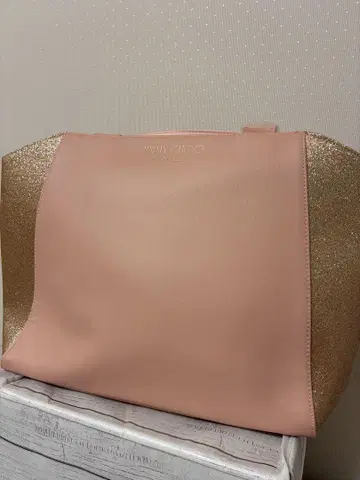 JIMMY CHOO 여성용 토트백