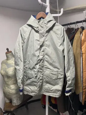 EMS 빈티지 고어텍스 마운틴 파카 세이지 그린