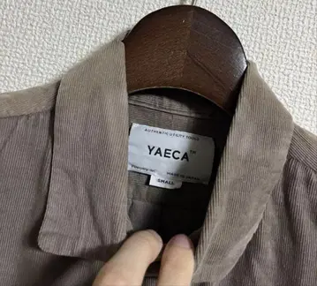 YAECA 야에카 COMFORT SHIRT 코듀로이 셔츠
