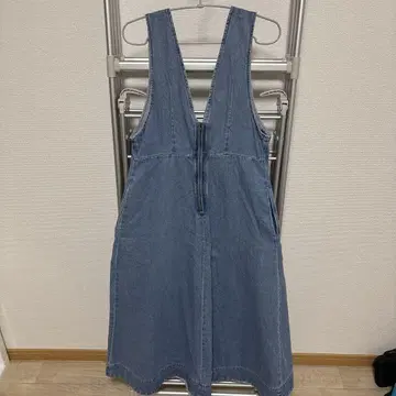 데님 살로펫 앞 지퍼 포함