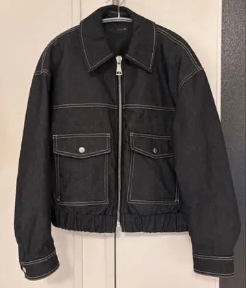 ZARA 네이비 크롭 자켓