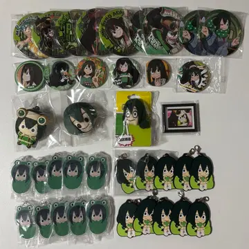 아스이 츠유 세트 캔뱃지