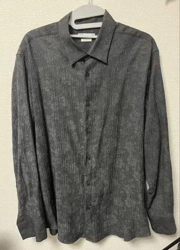 ZARA 긴팔 셔츠 블랙 패턴 셔츠