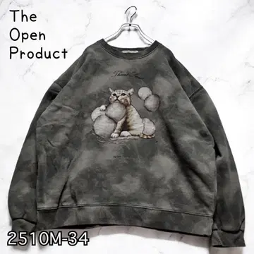 인기 the open product pet 맨투맨 트레이닝복 그레이