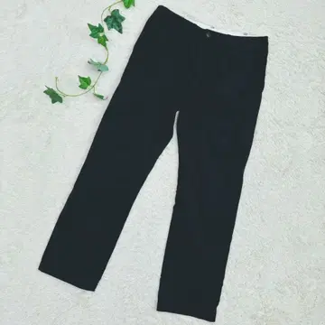 UNIQLO 빈티지 노턱 치노 블랙 w79