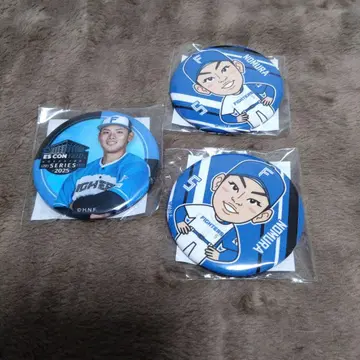 노무라 유키 캔뱃지 3개 세트