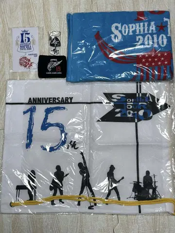 SOPHIA TOUR 2010/15주년 기념 5점 세트