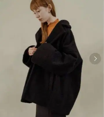 hinari 히나리 부클레 미들 코트 블랙