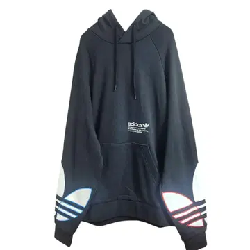 [ 미사용 택 포함 ] adidas 트레포일 후드티 블랙 S GN3570