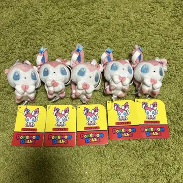포켓몬 봉제 인형 니피아 쫀득 마스코트 키링