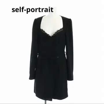 self portrait 블랙 원피스
