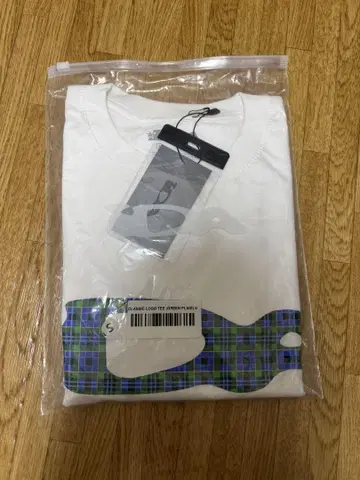 IDA CLASSIC LOGO TEE (GREEN PLAID) S