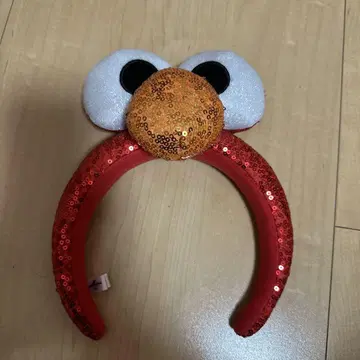 엘모 머리띠 스팽글