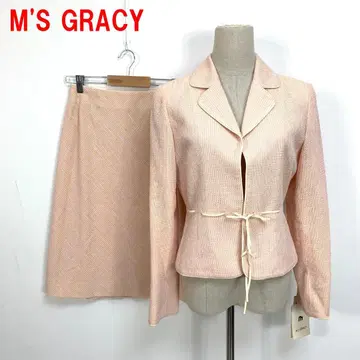A6909 택 포함 엠즈 그레이시 스커트 정장 세트 핑크 40