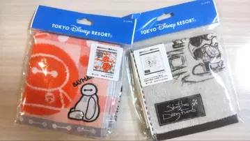 핸드 타월 디즈니 Disney 베이맥스 미키 2장 세트