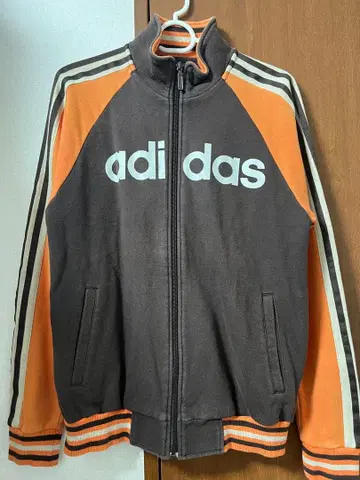 adidas 아디다스 트랙 자켓 집업 오렌지 브라운
